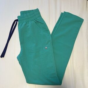Figs Yola Scrub Pants Surgical Green